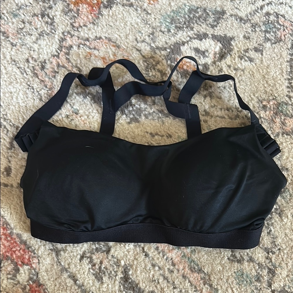 Black Reebok Adjustable Sports Bra